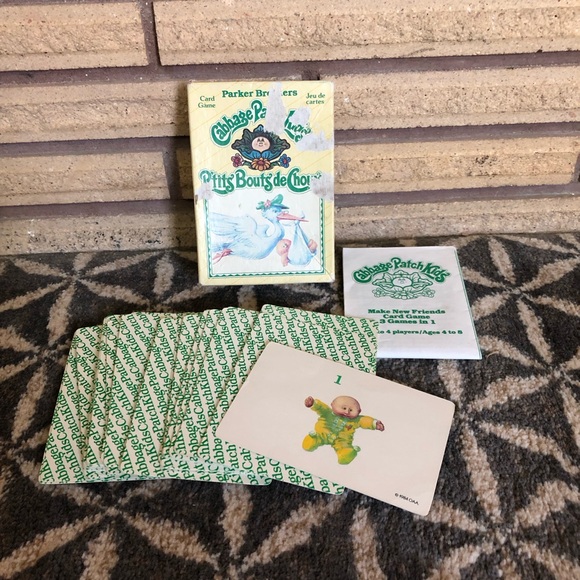 80's "Cabbage Patch Kids" Card Game - 80's Game - Ages 4 - 8 - Doll Collectible - Picture 4 of 10